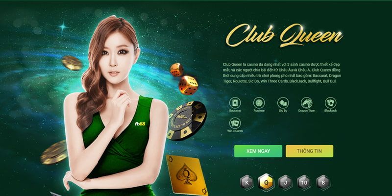 Giao diện sảnh casino bắt mắt